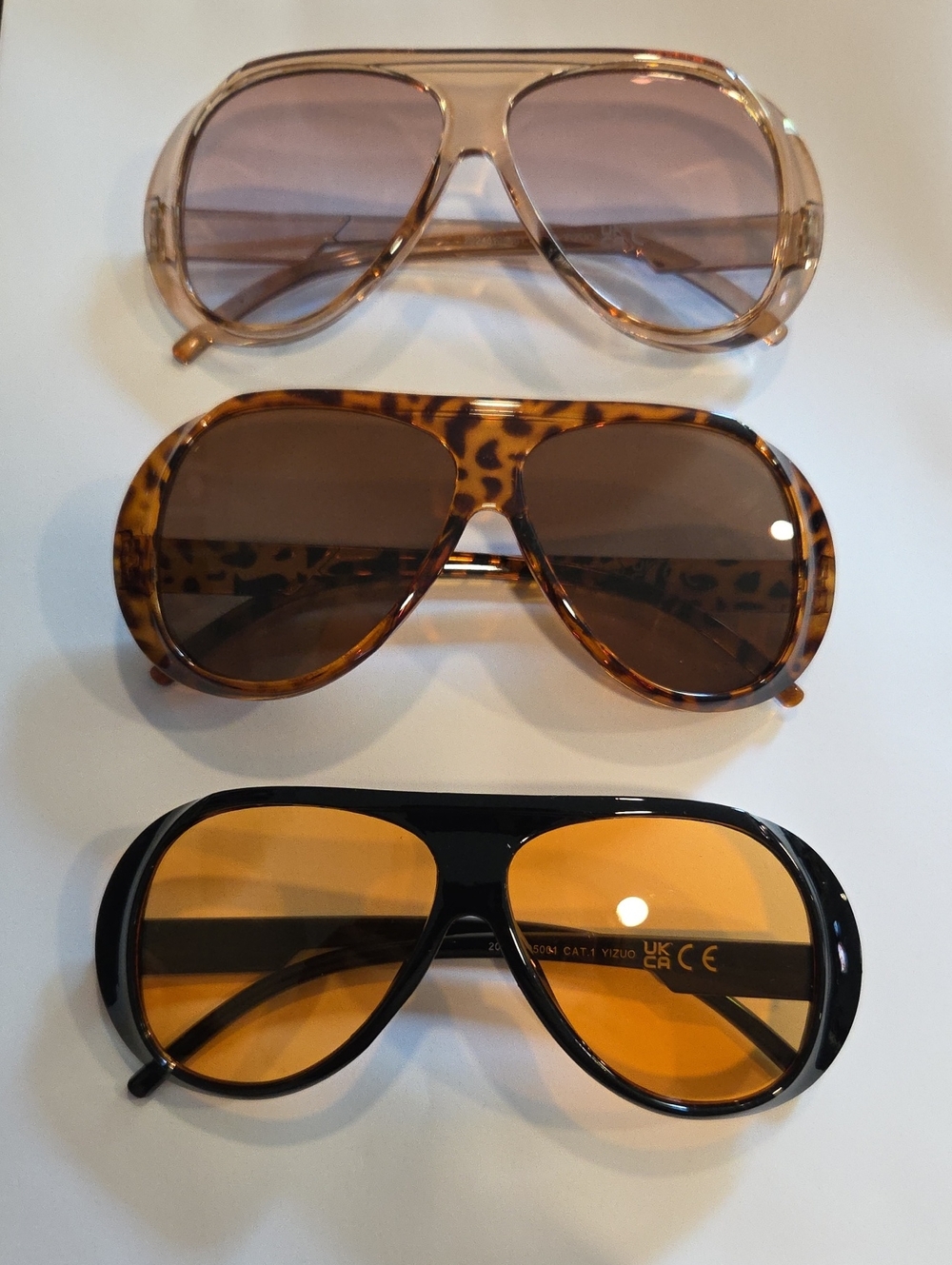 Set of 3 Aviator Sunglasses - Brand New Never Worn. Unbranded